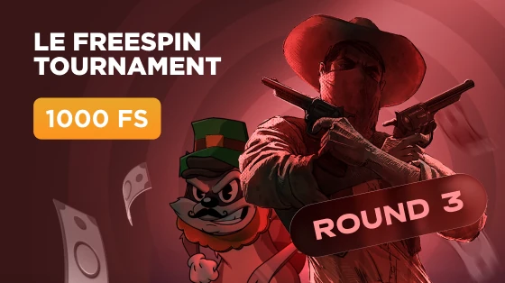 Le Freespin Tournament Round 3